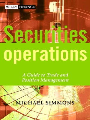 cover image of Securities Operations